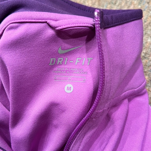 Purple Nike full zip up - Picture 3 of 3